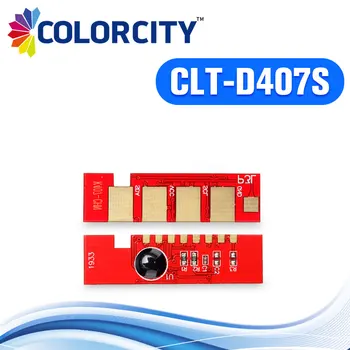 

1set clt 407 chip for Samsung clt k407s c407s y407s m407s CLP-325 CLP-320 CLX-3285 CLX-3185 CLP 325 320 CLX 3285 3185 printer