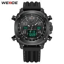 WEIDE Man Fashion Casual Men Sports Watch Quartz LCD Digital Military Wristwatch Clock Hour Relogio Masculino Horloges Saatler