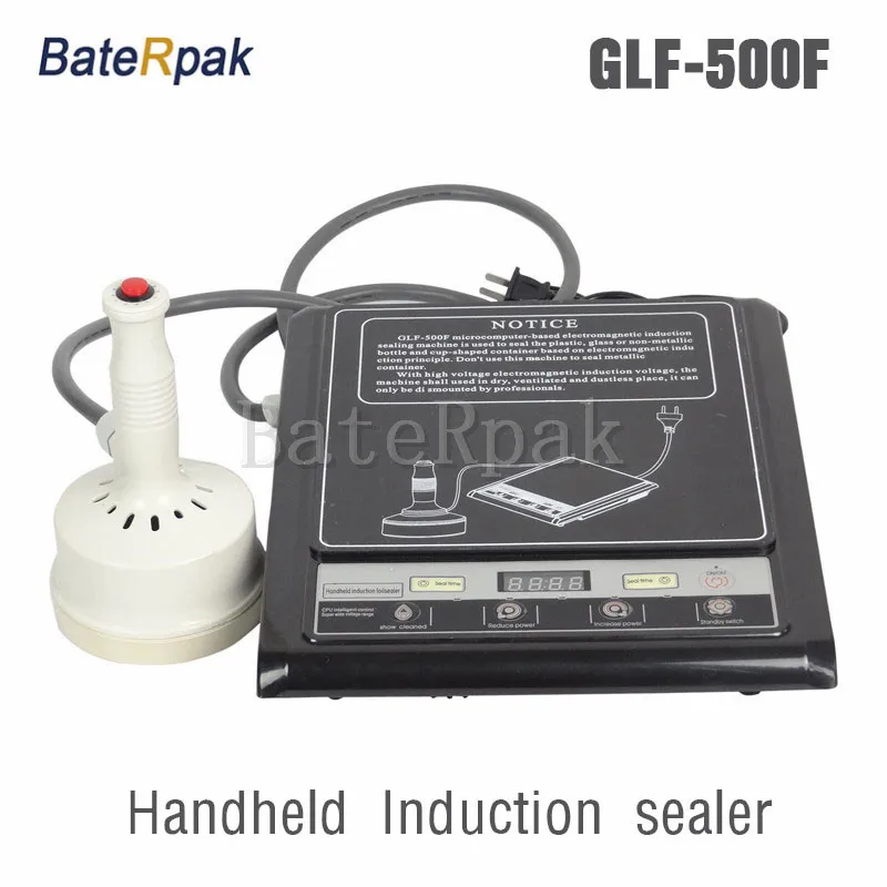 GLF-500F BateRpak микрокомпьютер Ручные электромагнитной индукции алюминиевая фольга запайки, непрерывного Индукционная Герметик