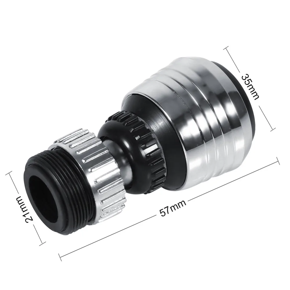1Pcs 360 Degree Rotate Faucet Nozzle Faucet Aerator Kitchen Sprayer Head Water Saving Taps Applications torneira para cozinha