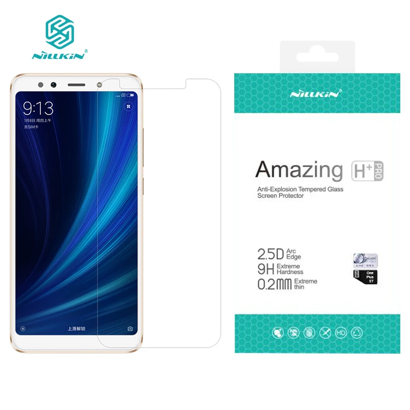 Цена Для xiaomi mi 6x Защитное стекло для экрана NILLKIN H + PRO 9H закаленное стекло для защиты экрана для xiaomi mi a2 5,99 дюймов