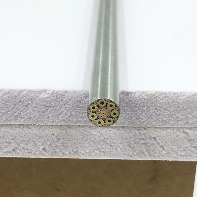 6 мм мозаичные заклепки части для DIY Нож хвостовик 130 гвоздь стальная труба 3 вида