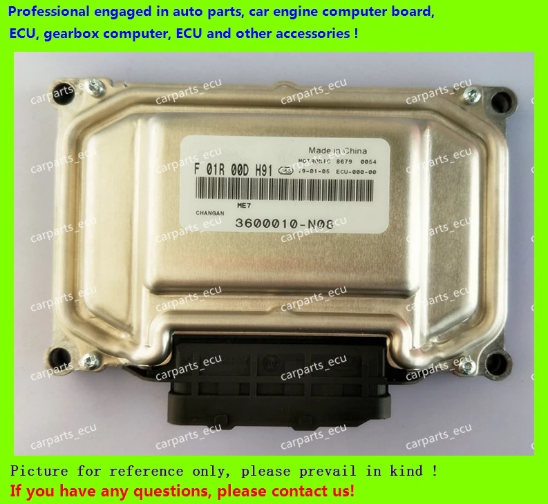 

For Changan car engine computer board/ECU/Electronic Control Unit/F01R00DH91/F01RB0DH91 3600010-N08 ME7