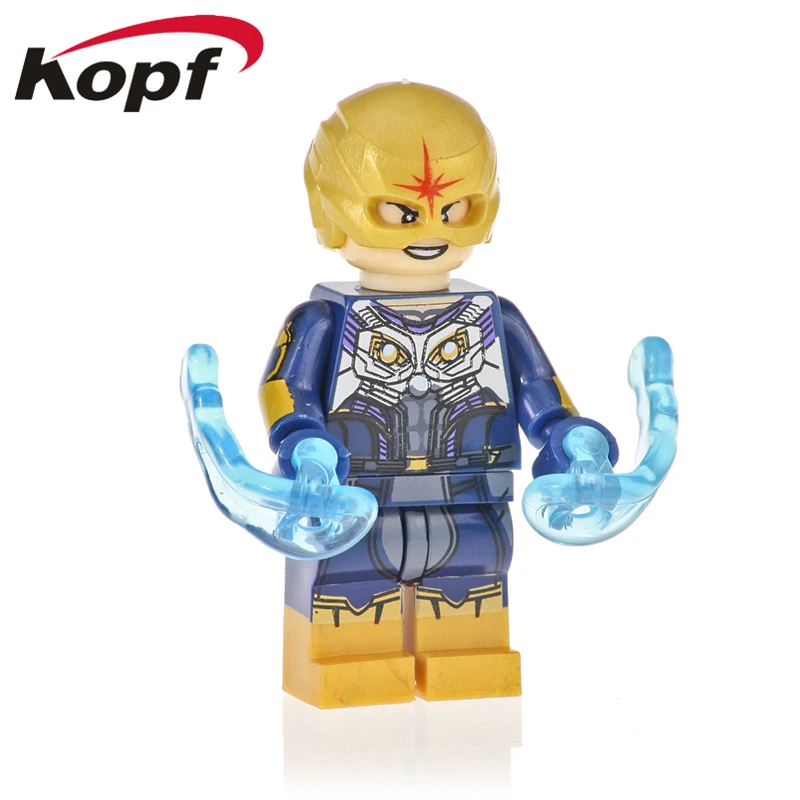 

Legoed Building Blocks Bricks Super Heroes Iron Man Stan Captain Marvel Pepper Tony Stark Action For Children Gift Toys XH 1134