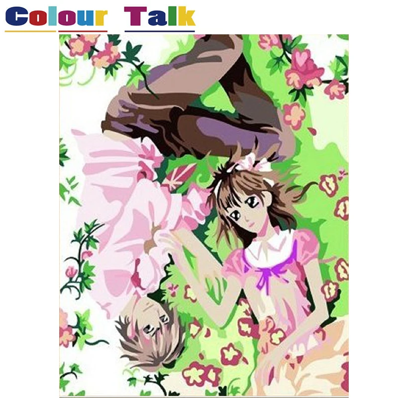 

Painting by Numbers Wall Art on Canvas for Living Room Home Decorative Pictures DIY Coloring by Numbers Drawing Poster P-0275