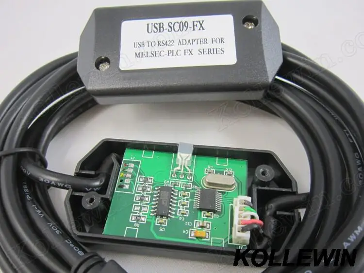 Адаптер для программирования USB и ПЛК серии FX Замена модуля SC09 232AW поддержка USBSC09FX