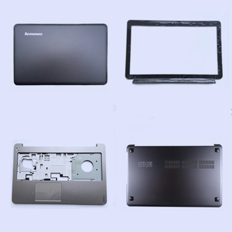 

100% New Laptop LCD Back Cover Top Cover/Front Bezel/Palmrest upper Case with&non-touchpad/Bottom case for Lenovo IdeaPad U510