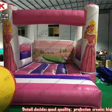 Уличный маленький надувной батут для детей