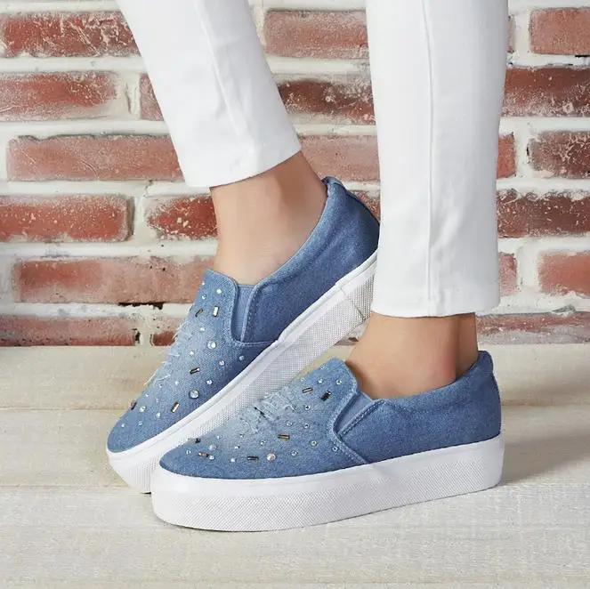 navy blue casual shoes womens