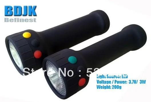 

Portable LED Flashlight / Torches / LED Lighting with Tail Warning Lights And Indication Light
