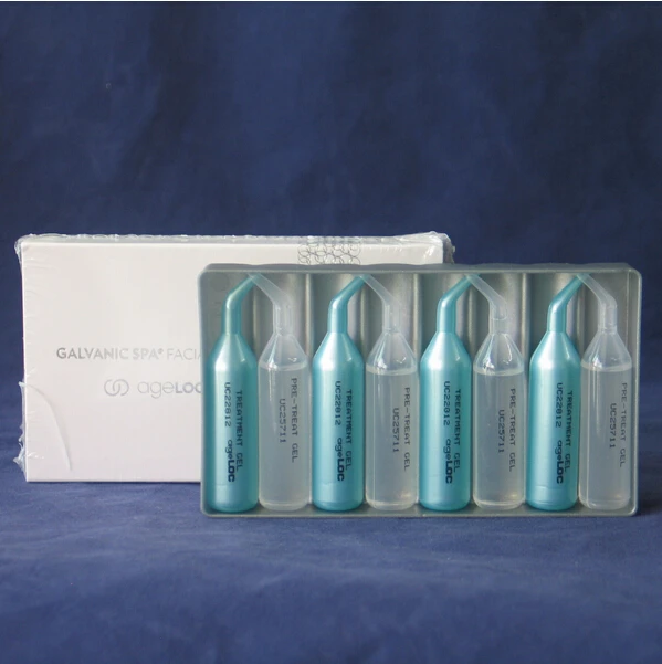 

Hot Selling 2 boxes/lot Nuskin Galvanic Spa Facial Gels With AgeLOC Anti-aging Beauty Care Products