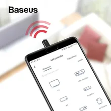 Baseus беспроводной пульт дистанционного управления для samsung Xiaomi huawei инфракрасный пульт дистанционного управления адаптер type C Интерфейс для Android STB tv Box