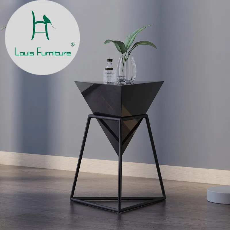 

Louis fashion Coffee Tables Modern Simple Side Couch Side Corner Several Small Tea Movable Scandinavian Creative Side