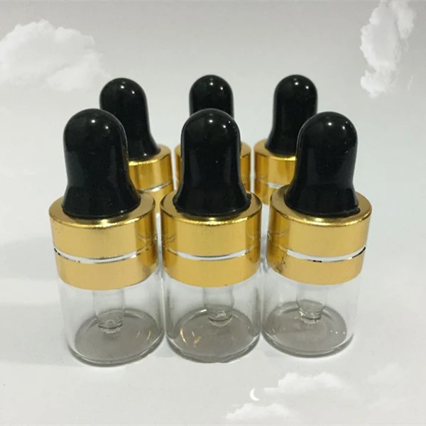 1ML transoarent test bottle or essential oil bottle or sample test