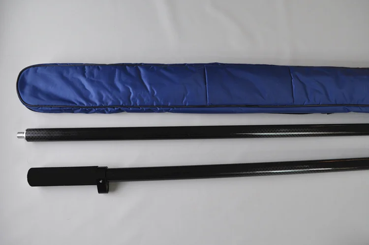 

Customed Logo and Package Two Section Fiber GPS pole for Topcon surveying instrument
