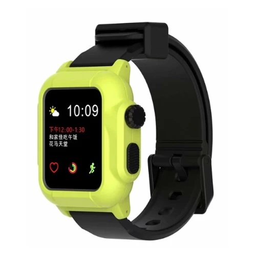 Военный водостойкий ремешок для Apple Watch band 42 мм Iwatch 42 мм Series 3 2 case спортивные часы с браслетом band защитный чехол - Цвет ремешка: 5