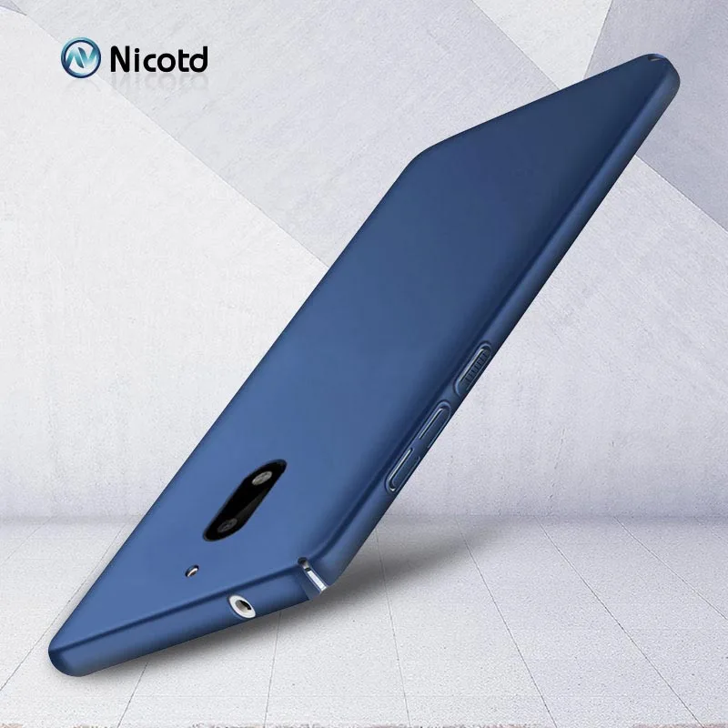 

Luxury Plastic Matte Phone Case For Nokia 8.1 6.1 plus 5.1 3.1 2.1 Hard PC Cases Shockproof Back Cover for Nokia 8 7 6 5 3 bags