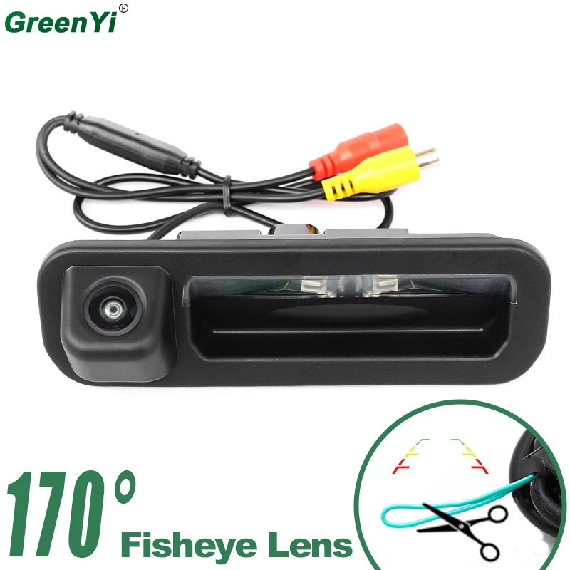 GreenYi 170 Degree Wide Angle Fisheye Lens Rear View font b Camera b font For Ford