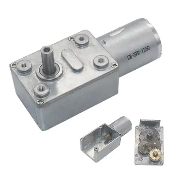

3W 0.3A Reversible High Torque Turbo Worm DC Geared Motor 1-200RPM Replacement