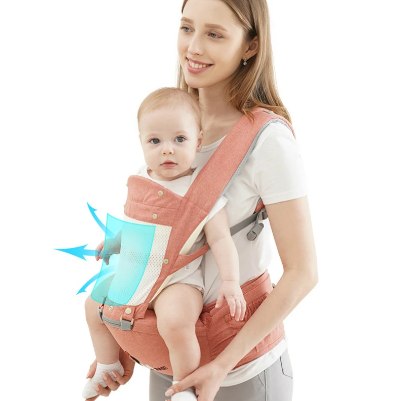 Disney Baby Carrier дышащий рюкзак-переноска для Детей Удобный слинг рюкзак сумка намотка переноска