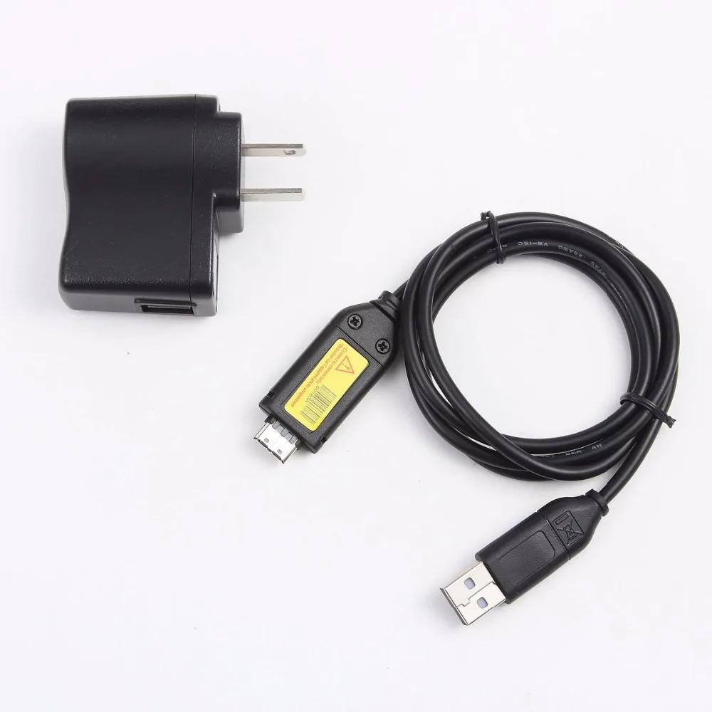 USB AC Power Adapter Battery Charger Cord For Samsung SL310/w SL420