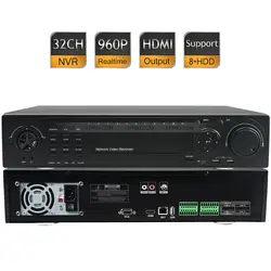 32CH 960 P 720 P 2U P2P 24CH 1080 P NVR в режиме реального времени HDMI аудио 8 SATA сигнализации