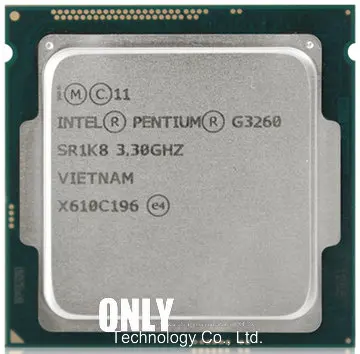latest processor original Intel Pentium G3260 dual core CPU 3.3GHZ LGA1150 3MB 22nm Dual Core desktops CPU Free shipping gaming processor