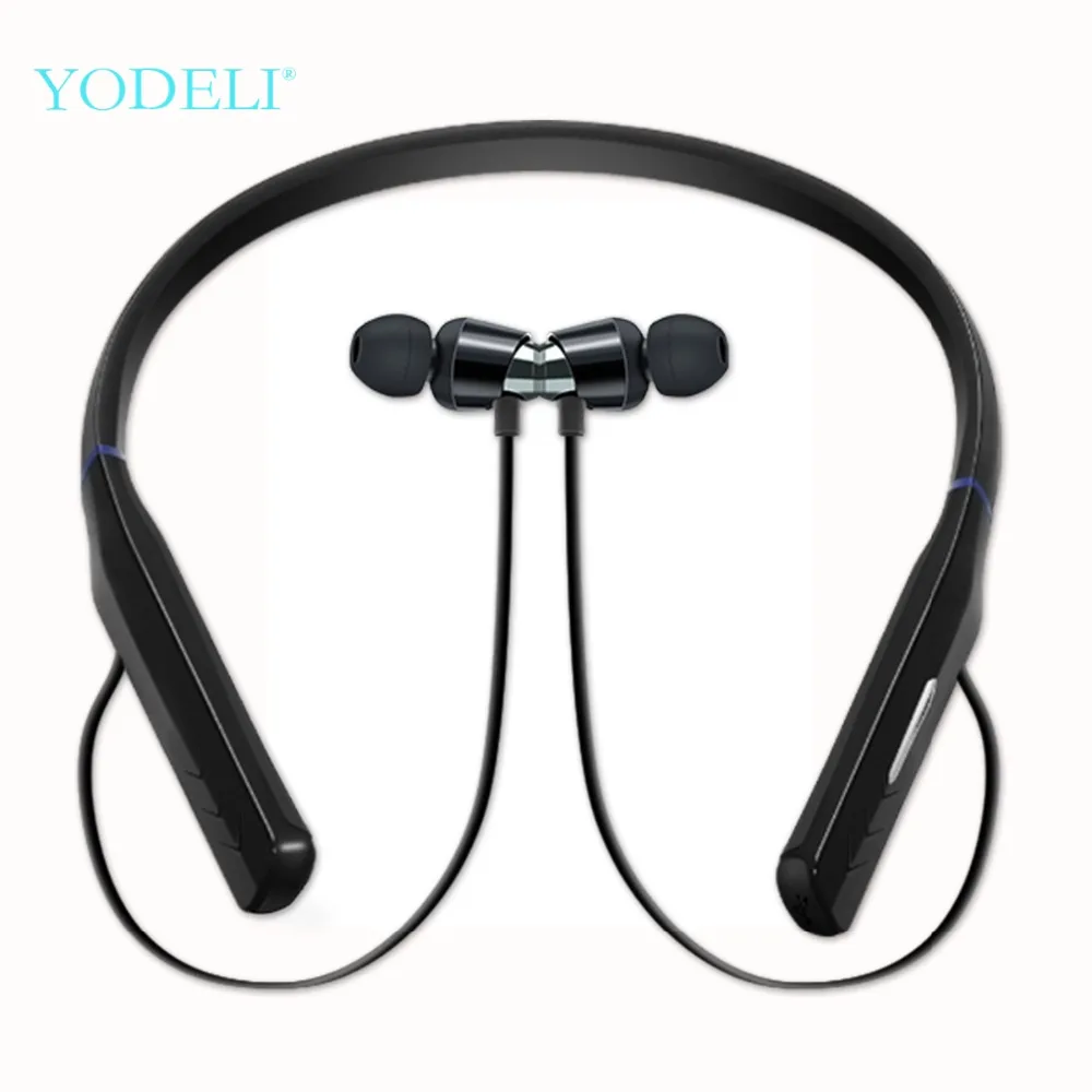 

Yodeli HWS-660 Wireless Headphones Hifi Bluetooth Earphone Sport Neckband Wireless Headset with Mic Ear Noise for Mobile Phone