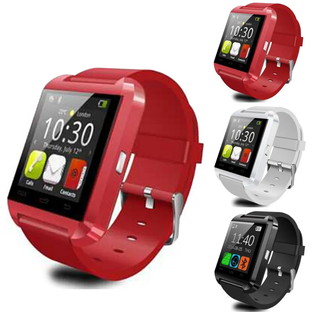

Bluetooth Smart Watch U8 SmartWatch Hours Support TF Card For Samsung Huawei Xiaomi LG Android Phone ios Apple iphone