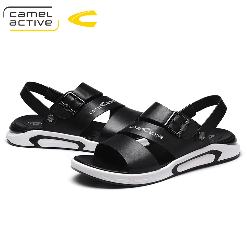 Camel Active Men's Summer Shoes Sandals New Breathable Men Lighted Casual Outdoor Slip On Beach Men Sandals High Quality Fashion