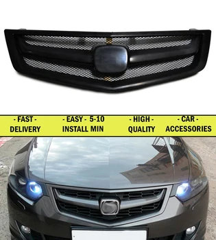 

Radiator grille case for Honda Accord 8 2008-2012 sport style face ABS plastic decor design styles car styling car accessories