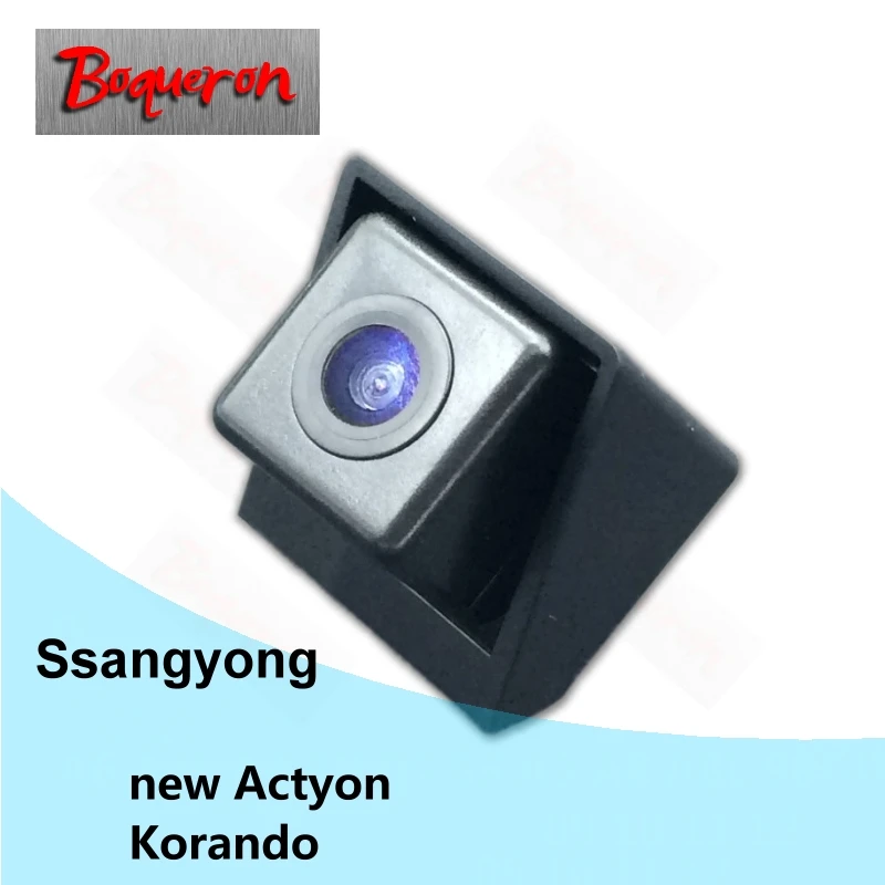 BOQUERON для Ssangyong new Actyon Korando HD CCD дублирующая камера ночного видения парковки заднего