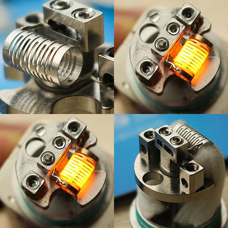 Notch Coil Electronic Cigarettes 10pcs/lot SS 316L Heating Wire 0.25ohm