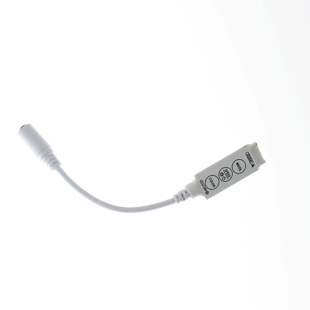 DC12V мини 3 клавиши RGBW контроллер для светодиодной ленты 5050 RGBWW 5PIN LED контроллер|rgbw