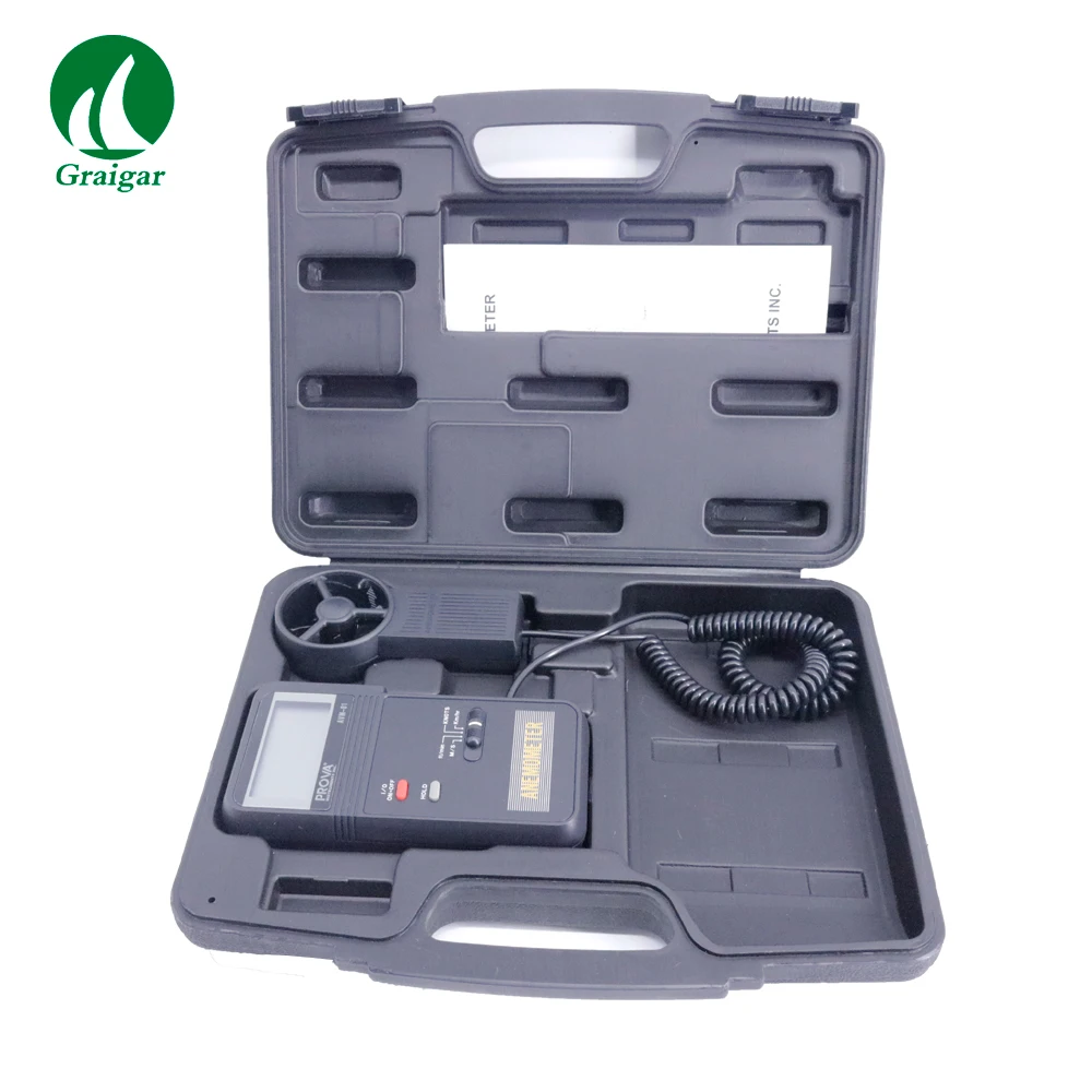 

High Precision Digital Anemometer Wind Speed Tester AVM-01 Measuring Range 0.0-45m/s