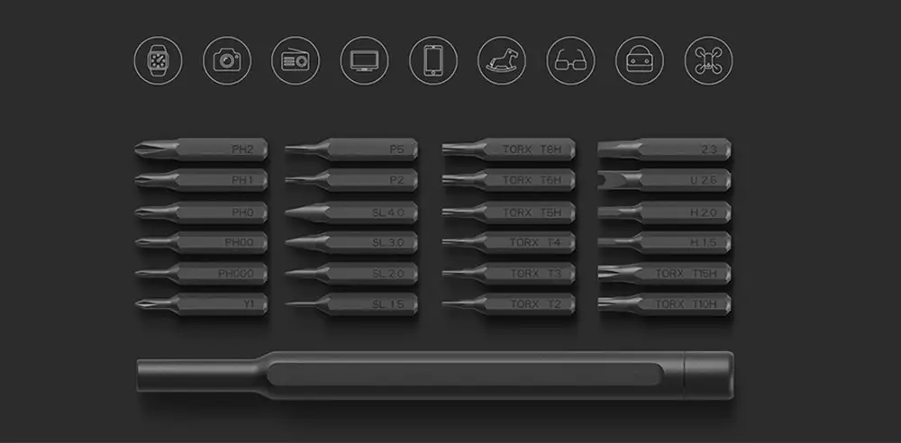 xiaomi-mijia-wiha-screwdriver-kit-24-in-1-precision-magnetic-bits-gray-induction-4