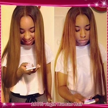 Dark roots blonde hair 100% unprocessed Brazilian virgin hair italian light yaki full lace wig/ombre human hair lace front wig
