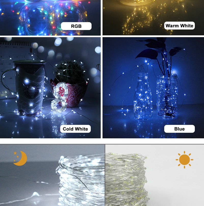 Solar powered led strings (4)