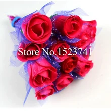 36 шт./лот, новинка искусственная Роза цветочная шариковая ручка, подарок на день Святого Валентина канделябр ручка