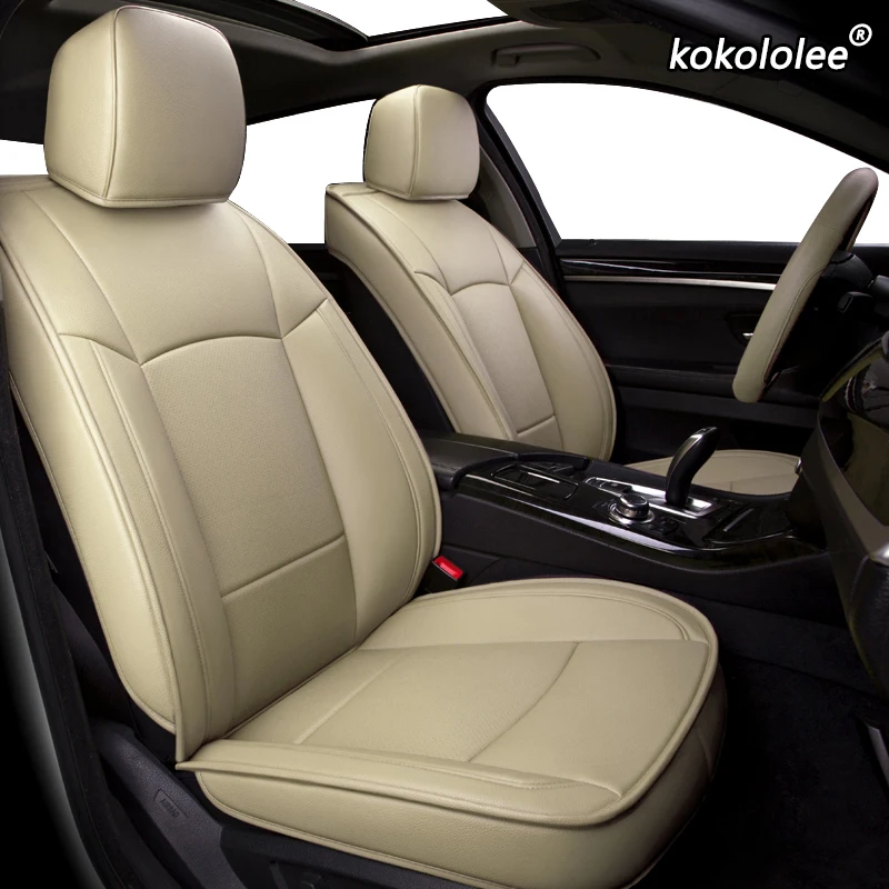  kokololee Custom Leather car seat cover For NISSAN Patrol Sunny QUEST Terra Navara NV200 Paladin KI