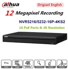 Оригинальная Английская Версия 16/32 Канала 1U DaHua 16PoE Портов 4 К Сетевой Видеорегистратор NVR5216-16P-4KS2 и NVR5232-16P-4KS2 H.265
