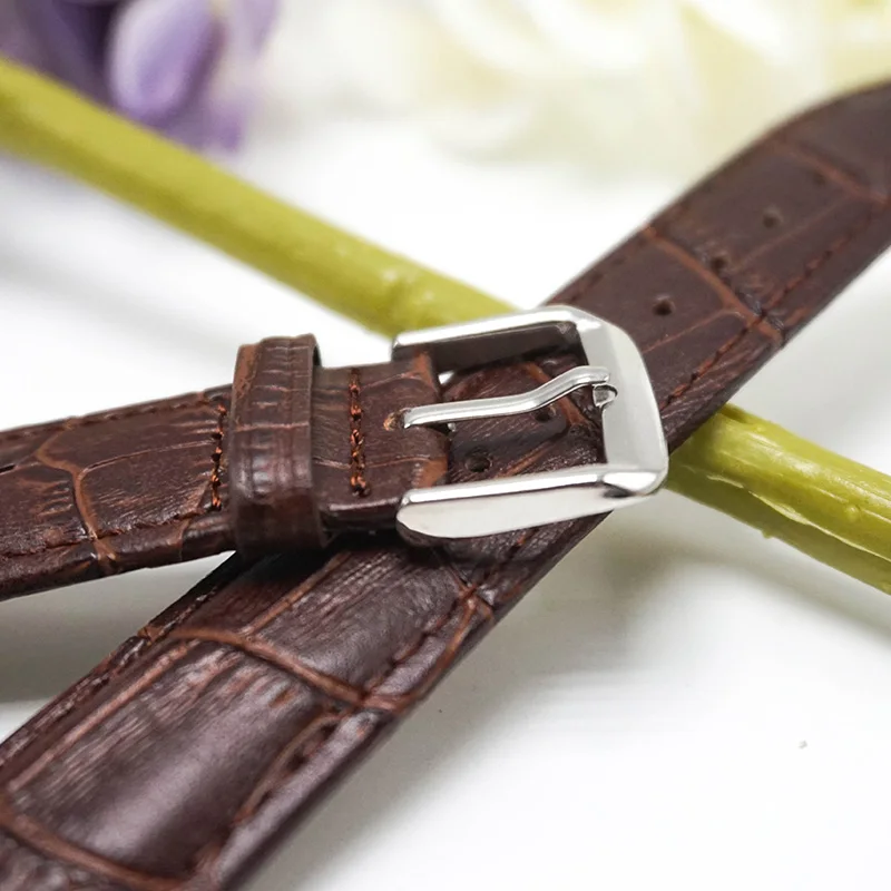 Ремешок для часов кожаный 16 мм 18 20 22 мм|watchband 20mm|correa de relojleather strap |