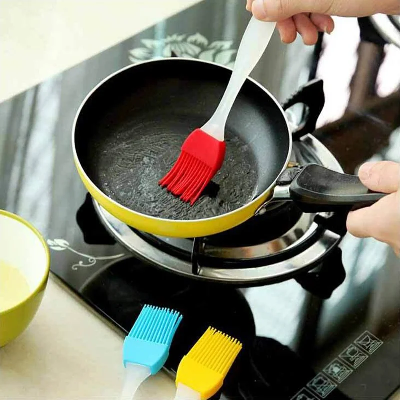 

Silicone Pastry Brush Baking Bakeware BBQ Cake Pastry Bread Oil Cream Cooking Basting Tools Kitchen Accessories Gadget