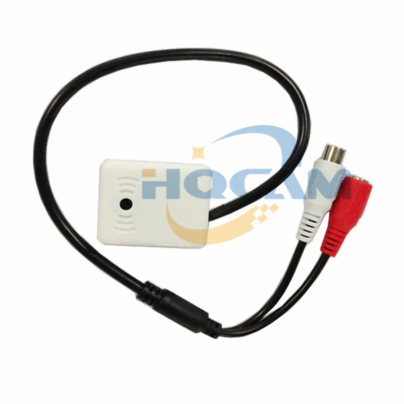 Микрофон для видеонаблюдения микрофон записи звука аудиовыход RCA камер кабель