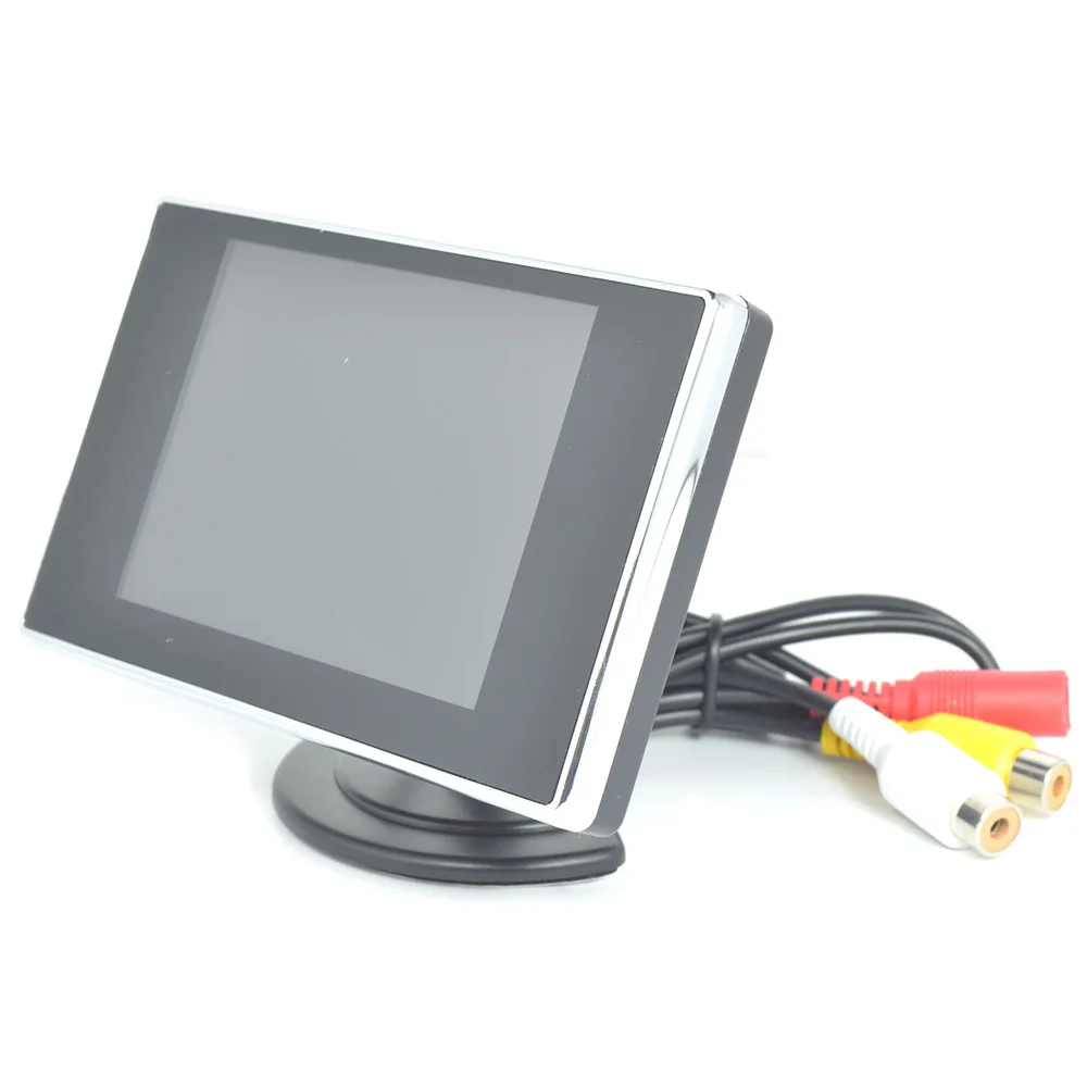 3 5 &quotTFT ЖК монитор с HD 8PCS LED резервная камера (18 мм)|lcd monitor|backup monitorbackup camera monitor |