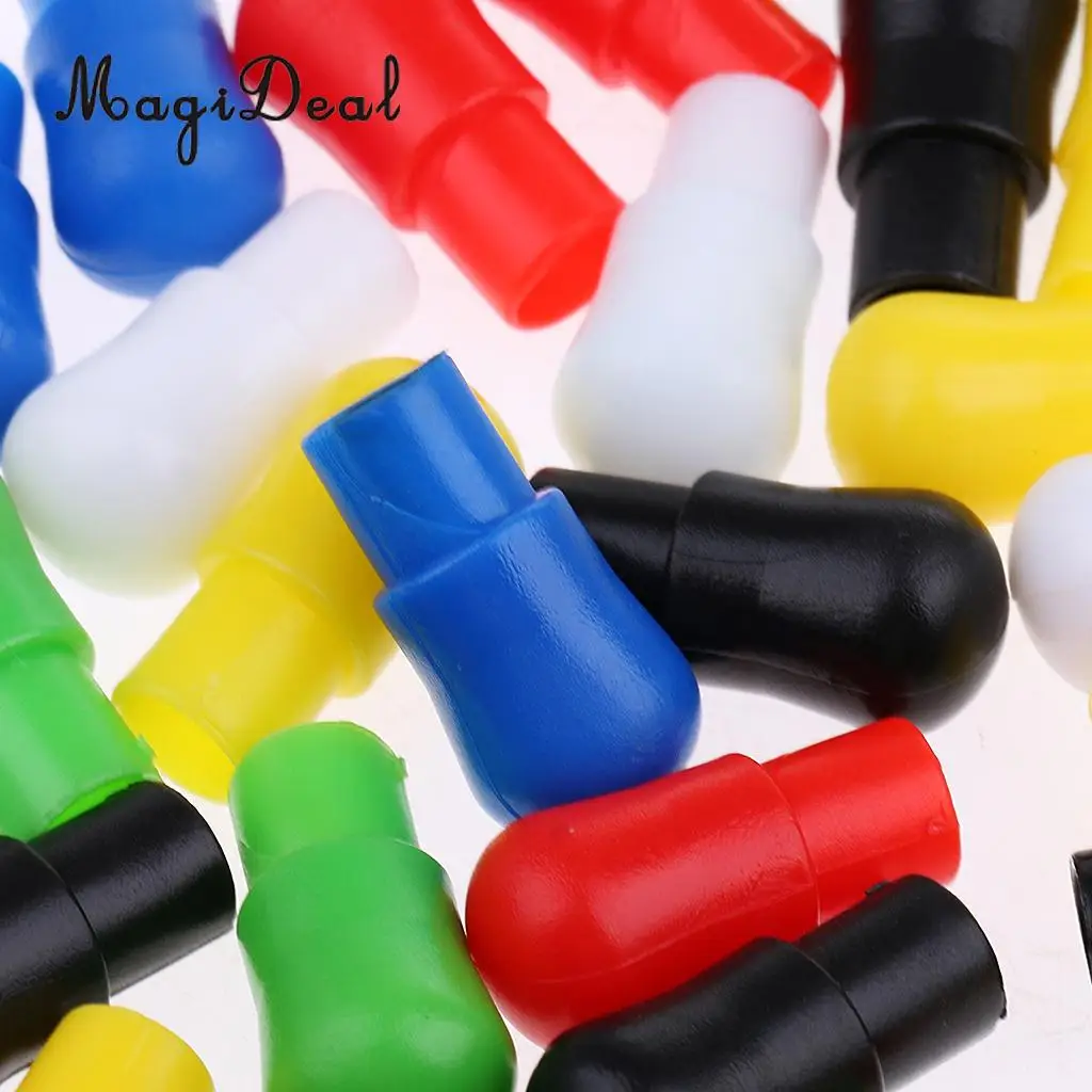60 Pieces Multi-Color Replacement Traditional Wooden Chinese Checkers Pegs for Party Board Game Children Adult Play Toys