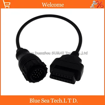 

Good quality 14 Pin to 16 Pin OBD2 cable connector,OBD2 conversion plug for BENZ SPRINTER etc.car