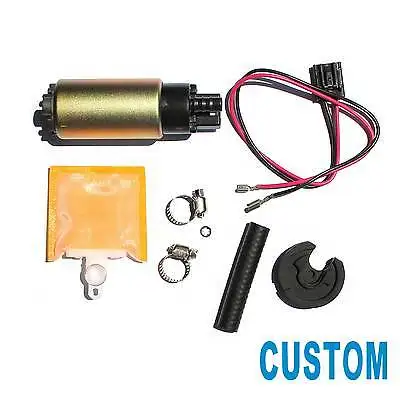 

Custom New High Performance Electric Intank Fuel Pump w/ Installation Kit E3305 for car Mercury Lincoln Subaru Isuzu Plymouth