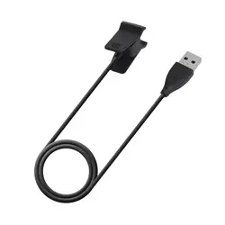 Портативный Замена USB зарядное устройство кабель зарядки шнур линии для Fitbit Alta Смарт браслет с сбросом функция черный