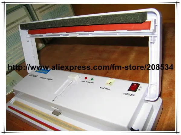 Free Shipping! Giving quick-wear part! 220V SINBO DZ-280 Household Plastic Bag food vacuum sealer sealing packing machine